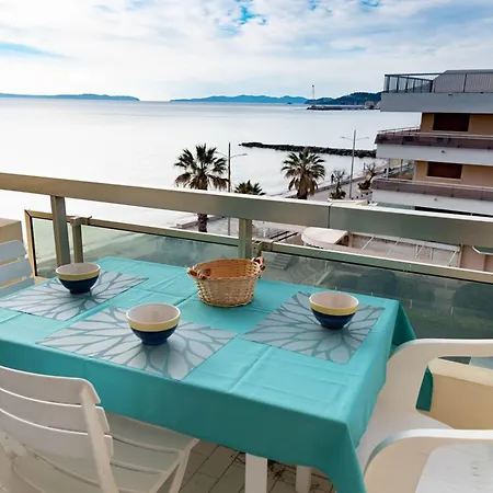 4 Pers, Vue Mer, Clim, Parking, - Fr-1-803-91 Διαμέρισμα Le Lavandou